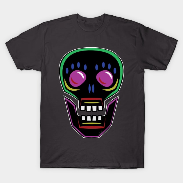 Voodoo Skull T-Shirt by PrettyGhoul